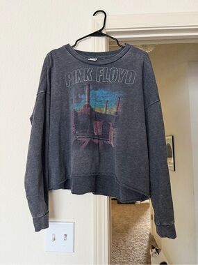 Pink Floyd Graphic Crewneck Sweatshirt - Charcoal